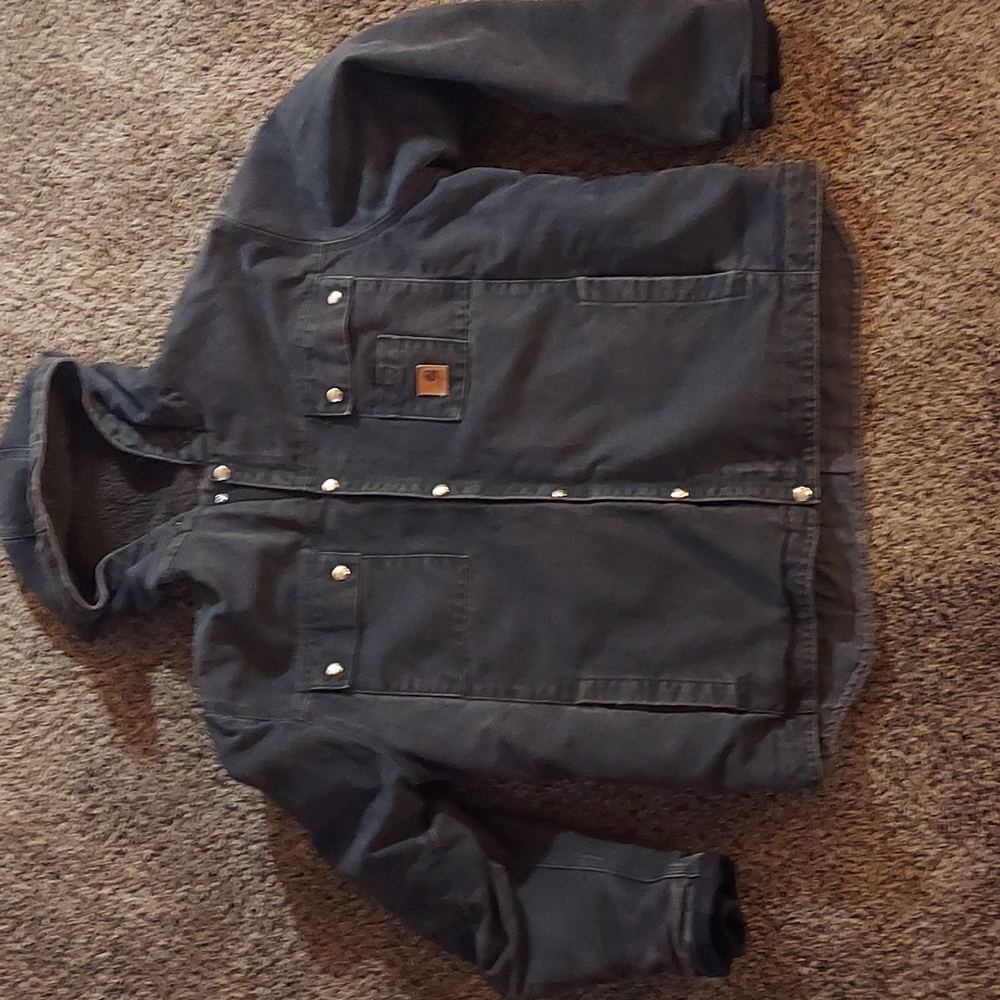 Carhartt J284 Sandstone sherpa heavy coat. Size XL